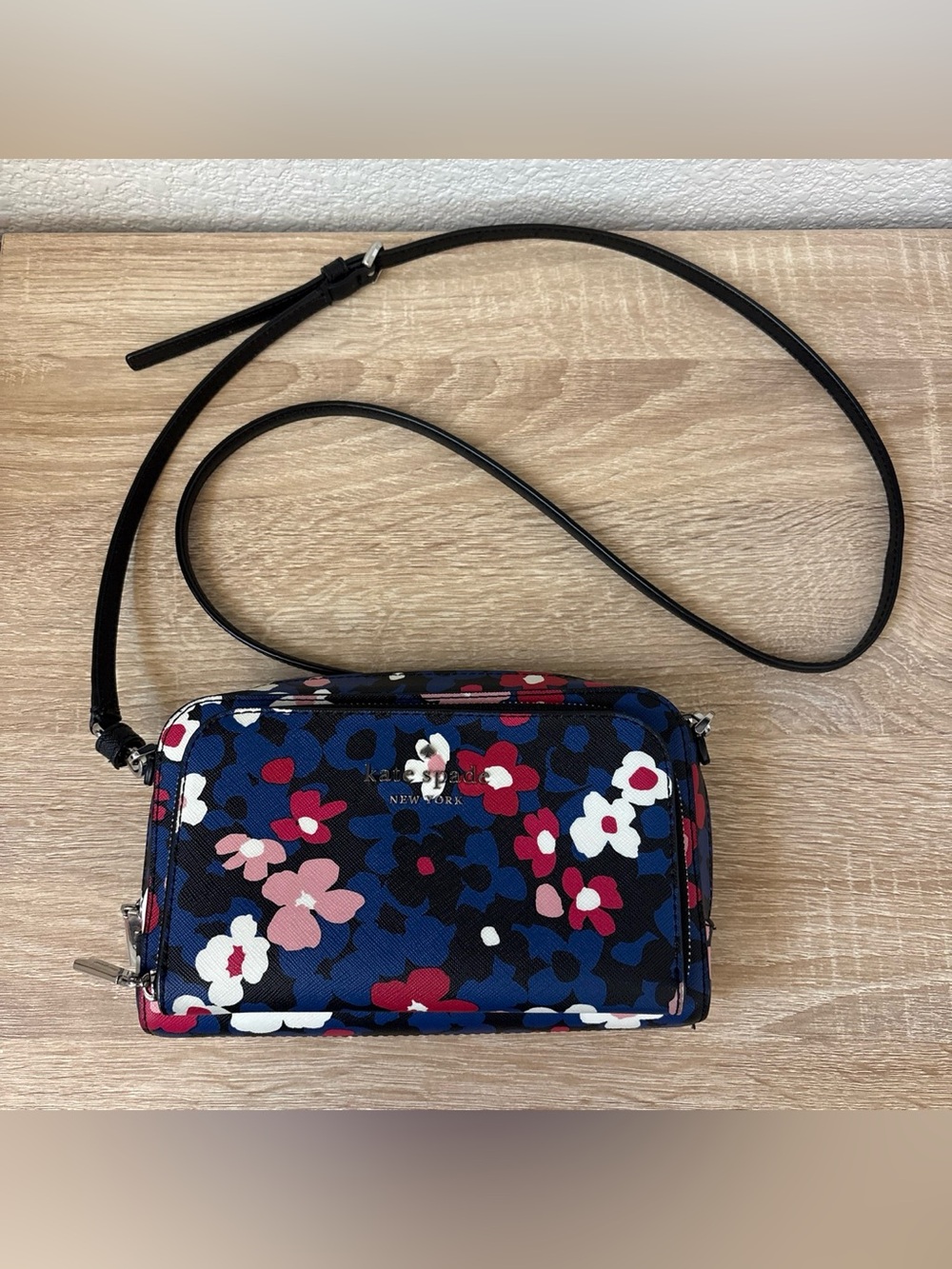 Kate Spade Staci Bouquet Floral Crossbody Bag